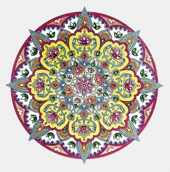 Produktbild: URSUS Diamond Painting Mandala Set 3