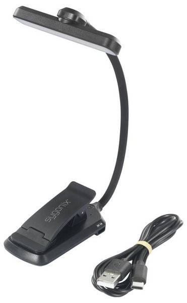 Produktbild: Sygonix SY-6748338 Tischlampe LED 1W Schwarz