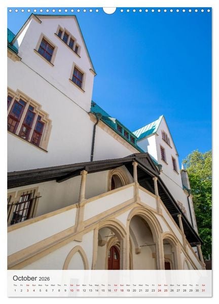 Produktbild: Martin Luther. Town of Lutherstadt Eisleben - hometown of the great Reformer (Wall Calendar 2026 DIN A3 portrait), CALVENDO 12 Month Wall Calendar