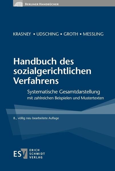 Produktbild: Handbuch des sozialgerichtlichen Verfahrens