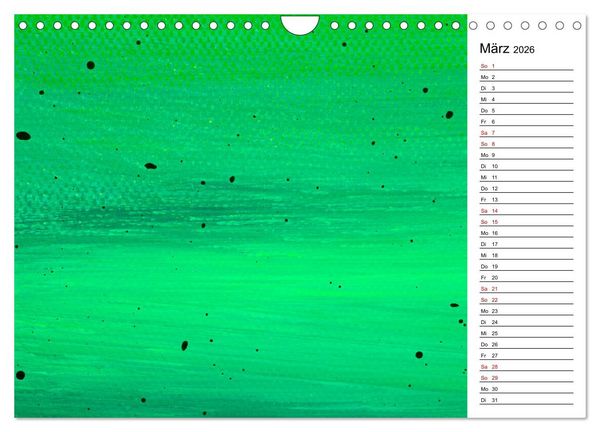 Produktbild: Mein bunter DIY-Bastelkalender (Wandkalender 2026 DIN A4 quer), CALVENDO Monatskalender