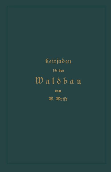 Produktbild: Leitfaden f&uuml;r den Waldbau