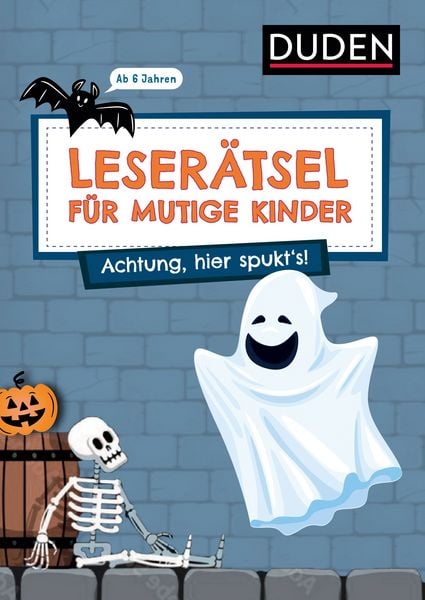 Produktbild: Leser&auml;tsel f&uuml;r mutige Kinder - Achtung, hier spukt's! - ab 6 Jahren