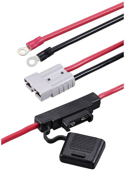 Produktbild: TRU COMPONENTS TC-12195704 Adapterkabel 8.36mm&sup2; 50A Kabell&auml;nge 40cm