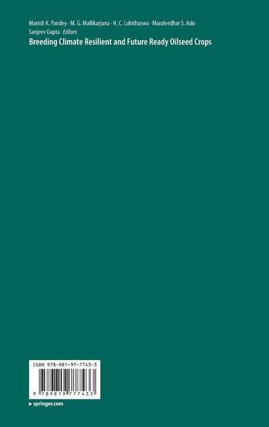 Produktbild: Breeding Climate Resilient and Future Ready Oilseed Crops