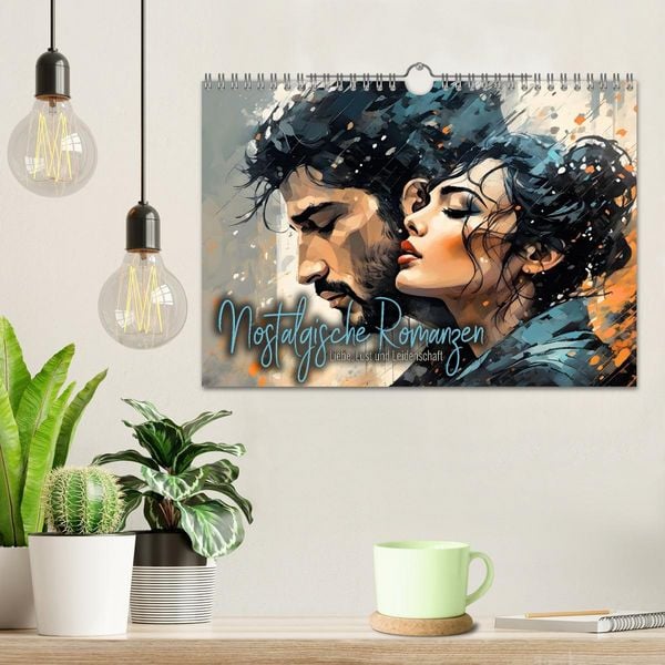 Produktbild: Nostalgische Romanzen - Liebe, Lust und Leidenschaft (Wandkalender 2026 DIN A4 quer), CALVENDO Monatskalender