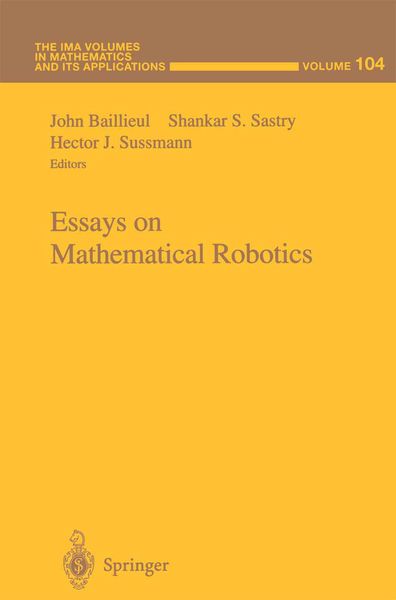 Produktbild: Essays on Mathematical Robotics