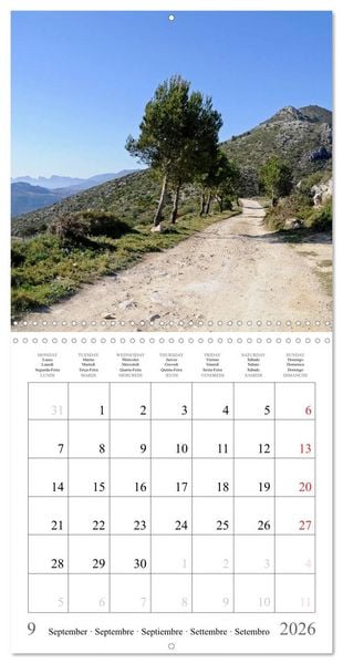 Produktbild: Costa Blanca Spain&acute;s Sun-Kissed South (Wall Calendar 2026 12 &times; 12 Inch) CALVENDO 12 Month Wall Calendar