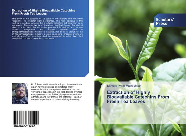 Produktbild: Extraction of Highly Bioavailable Catechins From Fresh Tea Leaves