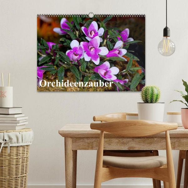 Produktbild: Orchideenzauber (Wandkalender 2026 DIN A3 quer), CALVENDO Monatskalender