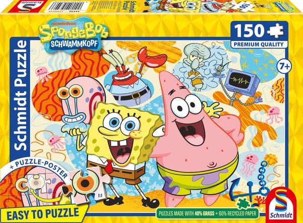 Produktbild: SpongeBob, Spongebob und Freunde 150 Teile