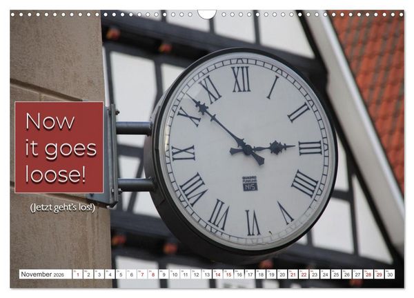 Produktbild: Sag es doch DENGLISCH (Wandkalender 2026 DIN A3 quer), CALVENDO Monatskalender