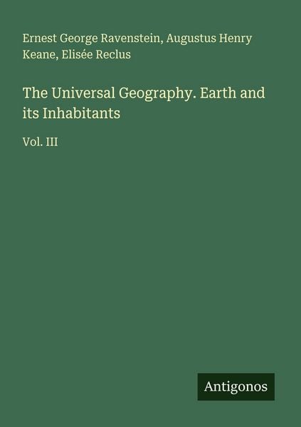 Produktbild: The Universal Geography. Earth and its Inhabitants