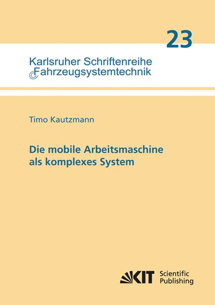 Produktbild: Die mobile Arbeitsmaschine als komplexes System