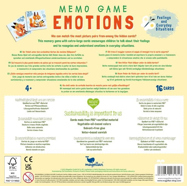 Produktbild: Memo Game - Emotions
