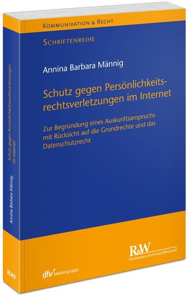 Produktbild: Schutz gegen Pers&ouml;nlichkeitsrechtsverletzungen im Internet