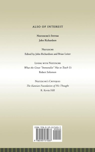 Produktbild: Nietzsche's New Darwinism