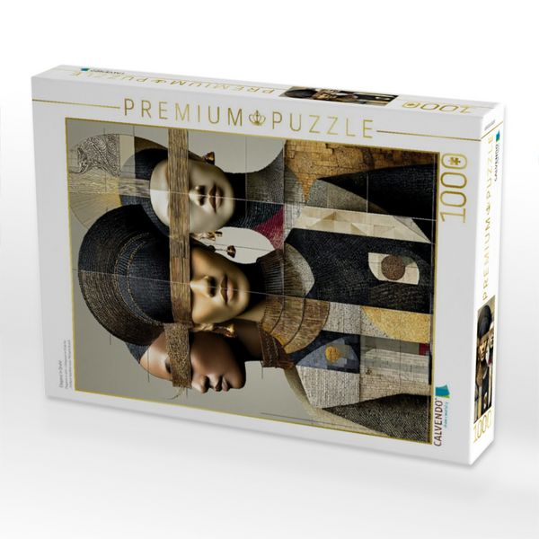 Produktbild: CALVENDO Puzzle Eleganz in Draht | 1000 Teile Lege-Gr&ouml;&szlig;e 64x48cm Foto-Puzzle f&uuml;r gl&uuml;ckliche Stunden