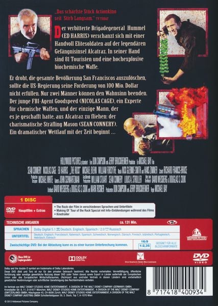 Produktbild: The Rock - Ungeschnittene Fassung