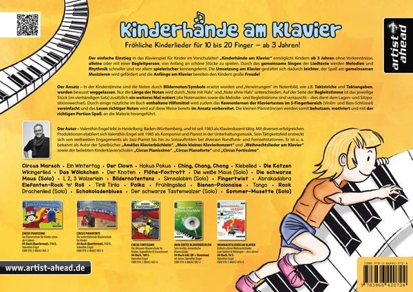 Produktbild: Kinderhände am Klavier