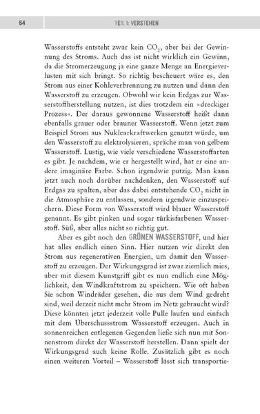 Produktbild: Grün-Blau ist der Wasserstoff