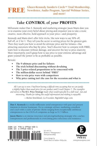Produktbild: No B.S. Price Strategy