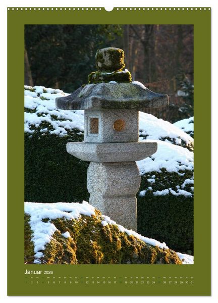 Produktbild: Farbtupferl - Botanischer Garten Augsburg (hochwertiger Premium Wandkalender 2026 DIN A2 hoch), Kunstdruck in Hochglanz