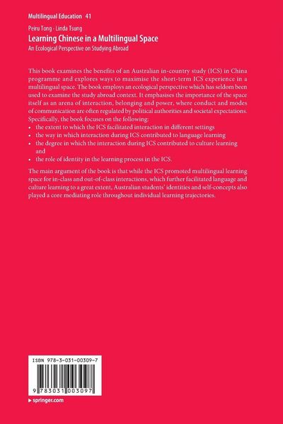 Produktbild: Learning Chinese in a Multilingual Space