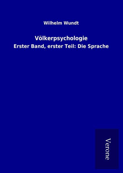 Produktbild: V&ouml;lkerpsychologie