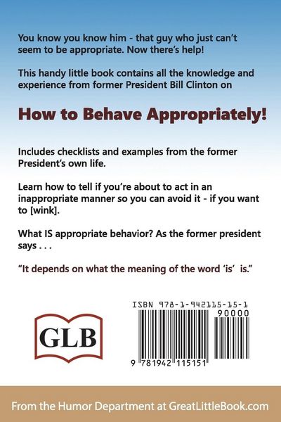 Produktbild: Bill Clinton's Guide to Appropriate Behavior - Completely Unabridged Version