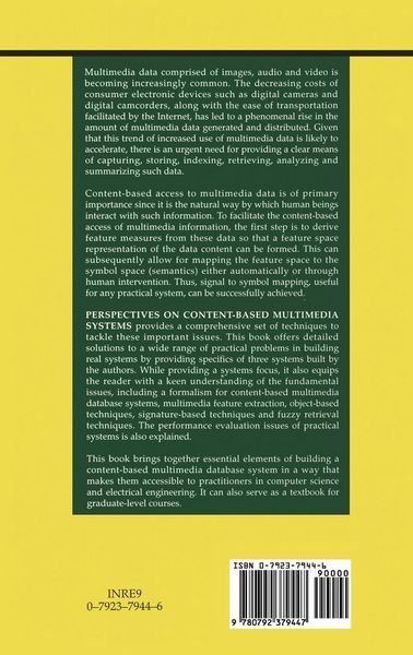 Produktbild: Perspectives on Content-Based Multimedia Systems