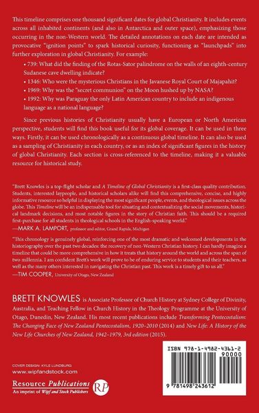 Produktbild: A Timeline of Global Christianity