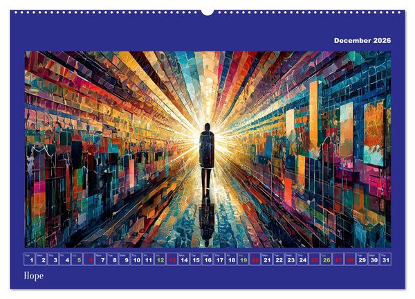 Produktbild: Pixelated Passions (Wall Calendar 2026 DIN A2 landscape), CALVENDO 12 Month Wall Calendar
