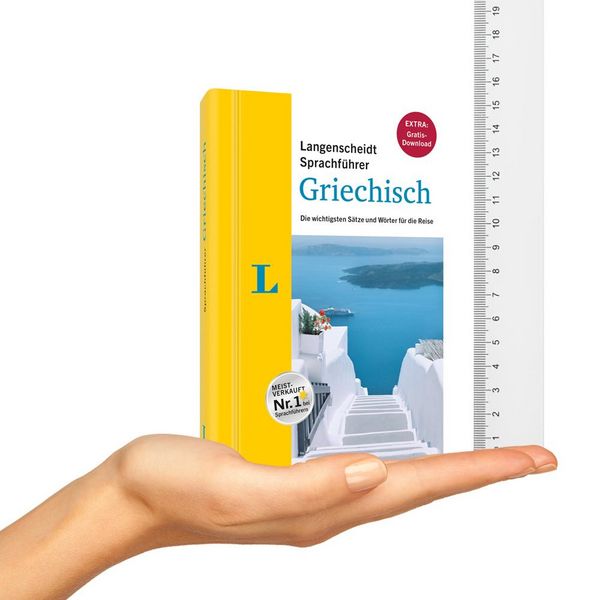 Produktbild: Langenscheidt Sprachf&uuml;hrer Griechisch - Buch inklusive E-Book zum Thema &bdquo;Essen & Trinken&ldquo;