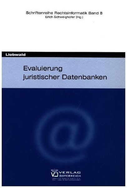 Produktbild: Evaluierung juristischer Datenbanken