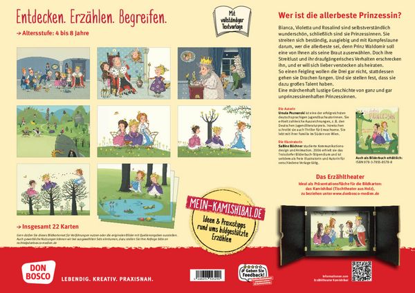 Produktbild: Die allerbeste Prinzessin. Kamishibai Bildkartenset