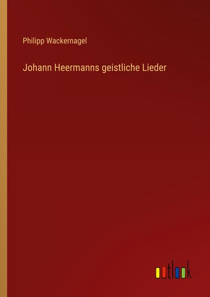 Produktbild: Johann Heermanns geistliche Lieder