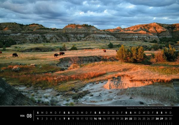 Produktbild: USA - Premiumkalender 2027