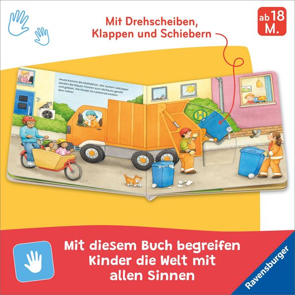 Produktbild: Alles, was R&auml;der hat - Fahrzeuge-Spielbuch mit Klappen, Drehscheiben, Schiebern