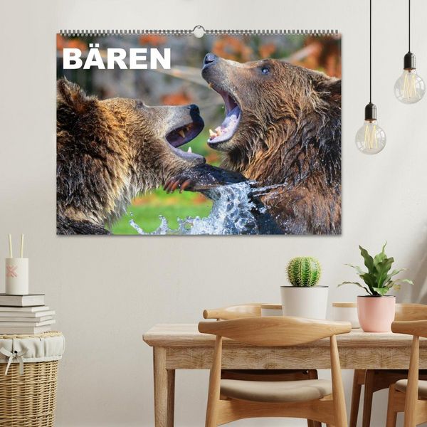 Produktbild: B&auml;ren (Wandkalender 2026 DIN A2 quer), CALVENDO Monatskalender