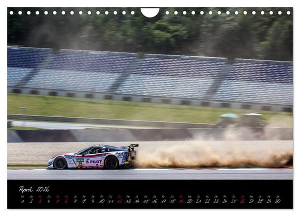 Produktbild: EMOTIONS ON THE GRID - GT Masters (Wandkalender 2026 DIN A4 quer), CALVENDO Monatskalender