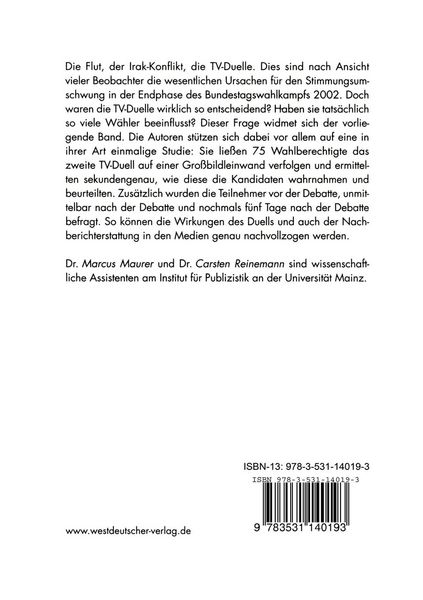 Produktbild: Schr&ouml;der gegen Stoiber