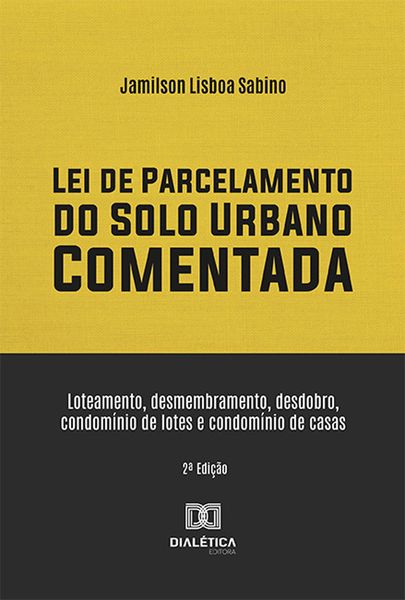 Produktbild: Lei de Parcelamento do Solo Urbano Comentada