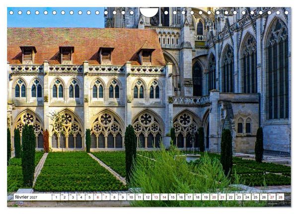Produktbild: Les cath&eacute;drales fran&ccedil;aises &ndash; Des chefs-d'&oelig;uvre de l&rsquo;architecture gothique (Calendrier mural 2027 DIN A4 vertical), CALVENDO calendrier mensuel