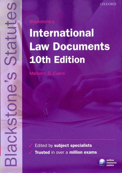 Produktbild: International Law Documents