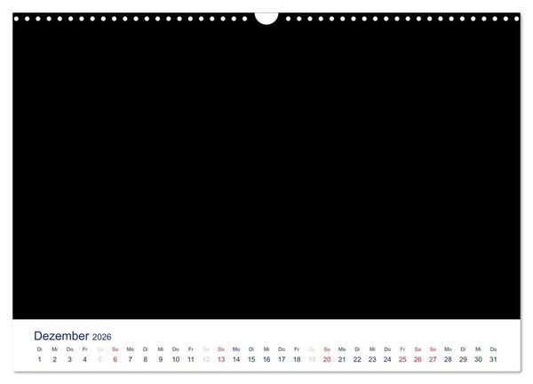 Produktbild: Farbiger Bastelkalender (Wandkalender 2026 DIN A3 quer), CALVENDO Monatskalender