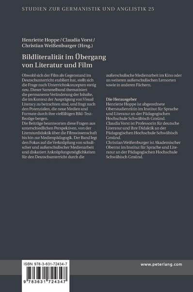 Produktbild: Bildliteralit&auml;t im &Uuml;bergang von Literatur und Film