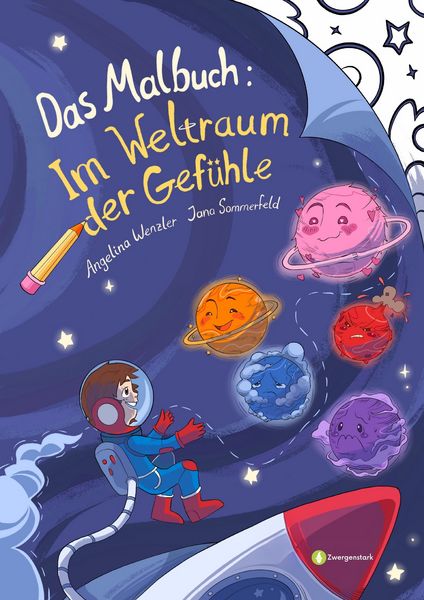 Produktbild: Im Weltraum der Gef&uuml;hle &ndash; Das Malbuch