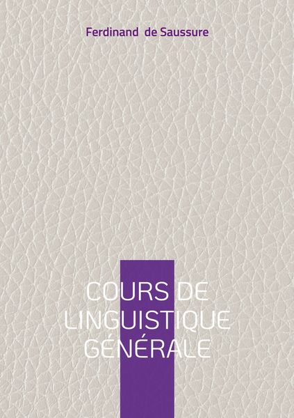 Produktbild: Cours de linguistique g&eacute;n&eacute;rale
