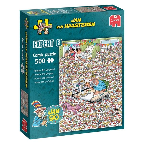 Produktbild: Jan van Haasteren Expert 8 - 2026 - Puzzle 500 Teile